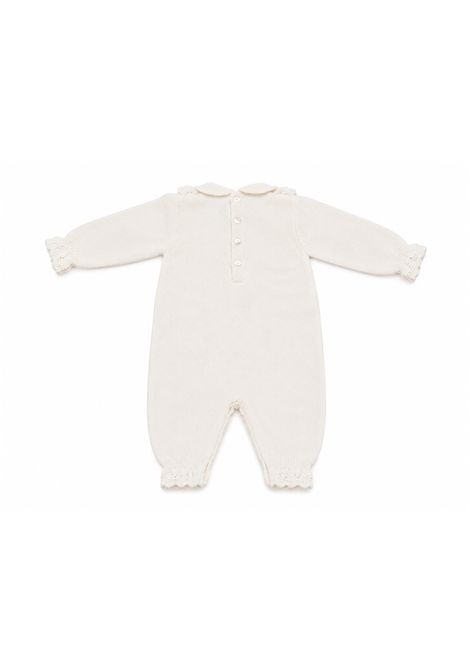 Tutina con fiocco e merletto BEBE DI ALMY | T53L1000